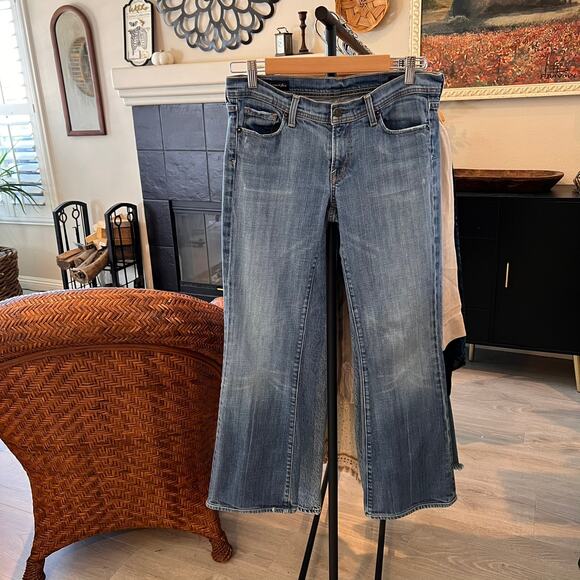 Citizens of Humanity Jeans Womens Size 30 Ingrid #001 Low Waist Flair Boot Cut - Picture 16 of 16